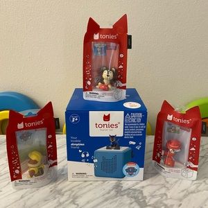 Tonies Paw Patrol Toniebox Starter Set with Chase and extra figurines NEW